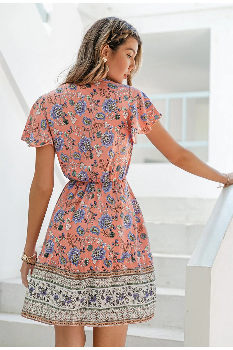Vintage Hippie-Chic-Kleid