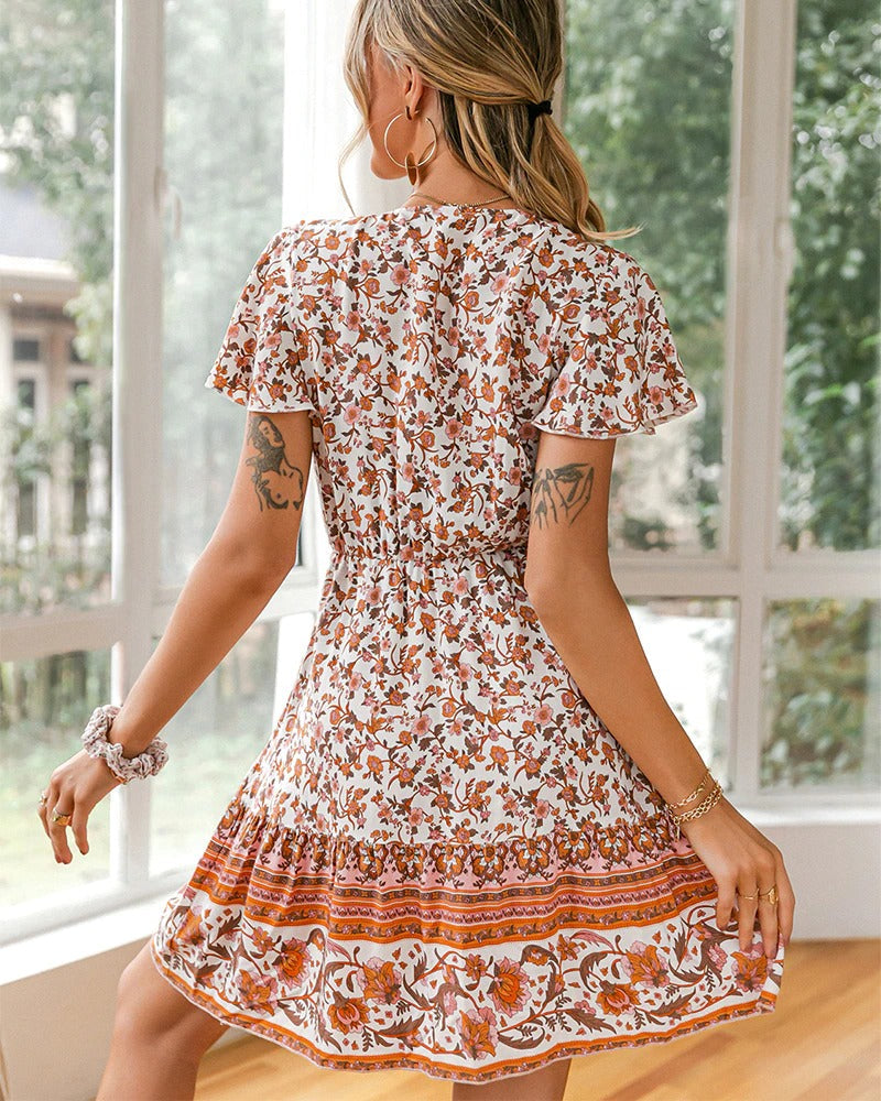 Vintage Hippie-Chic-Kleid