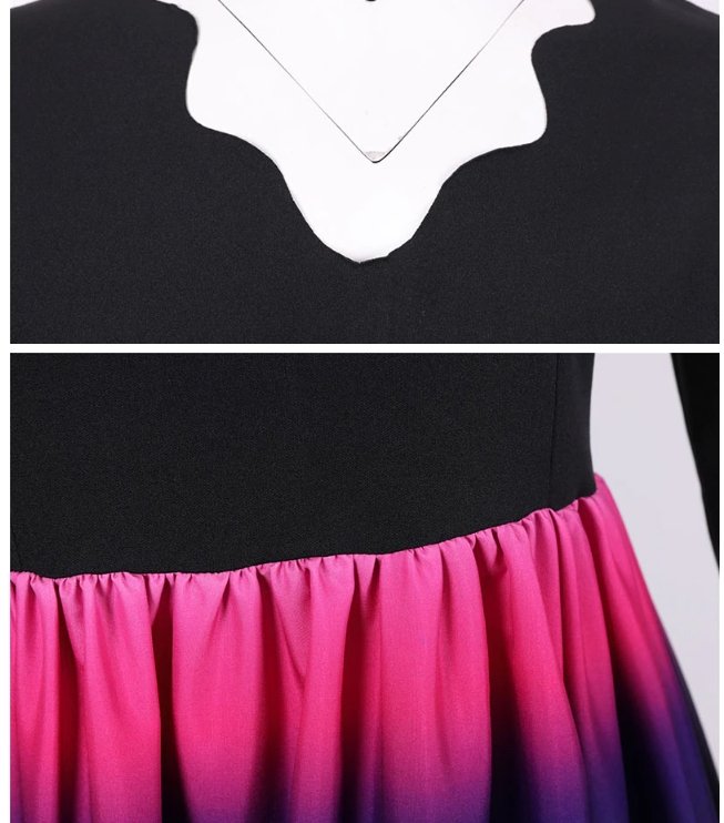 Weihnachtshimmel Winter Vintage Kleid