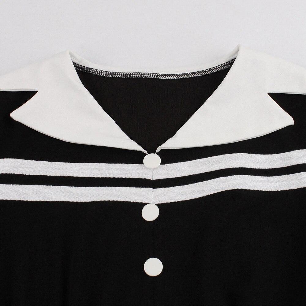 Winter Vintage Kleid Schwarz