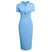 Blaues Vintage-Kleid