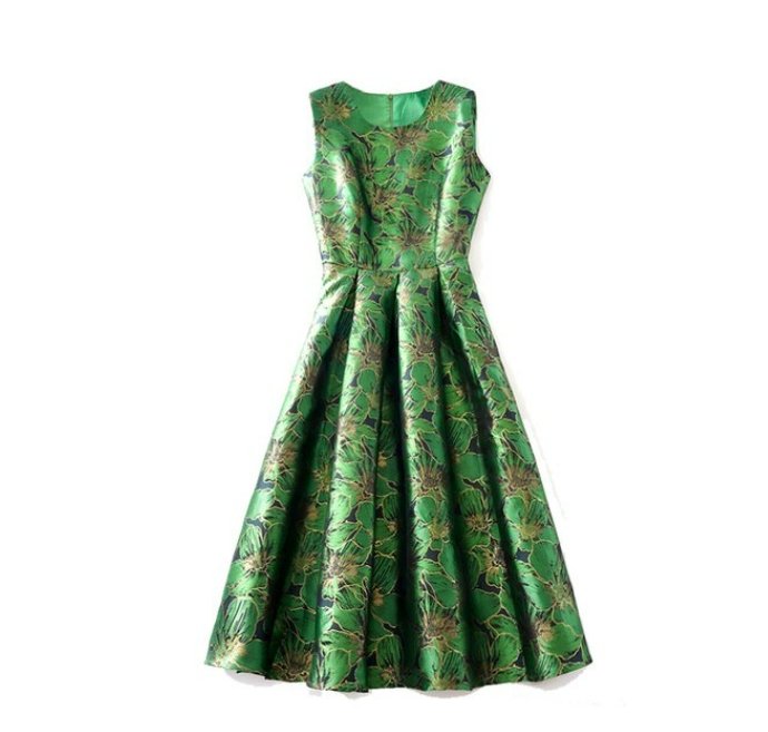 Green Day Vintage Kleid