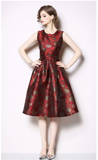 Vintage Lila Tageskleid