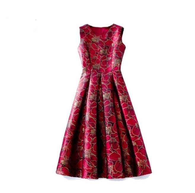 Vintage Lila Tageskleid