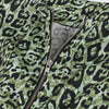 Vintage Leopardenkleid Grün