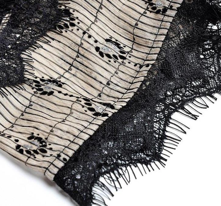 Kurzärmeliges Vintage-Kleid