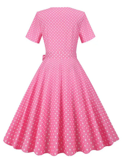 Vintage Rosa Hochzeitskleid
