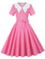 Vintage Rosa Hochzeitskleid