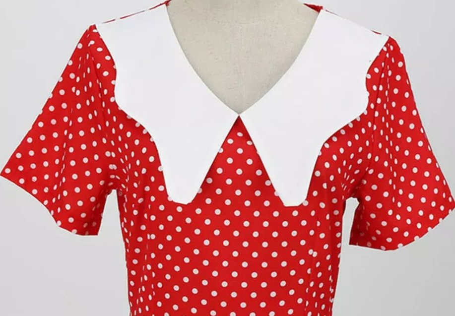 Vintage Rotes Hochzeitskleid