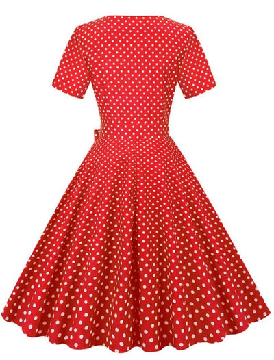 Vintage Rotes Hochzeitskleid