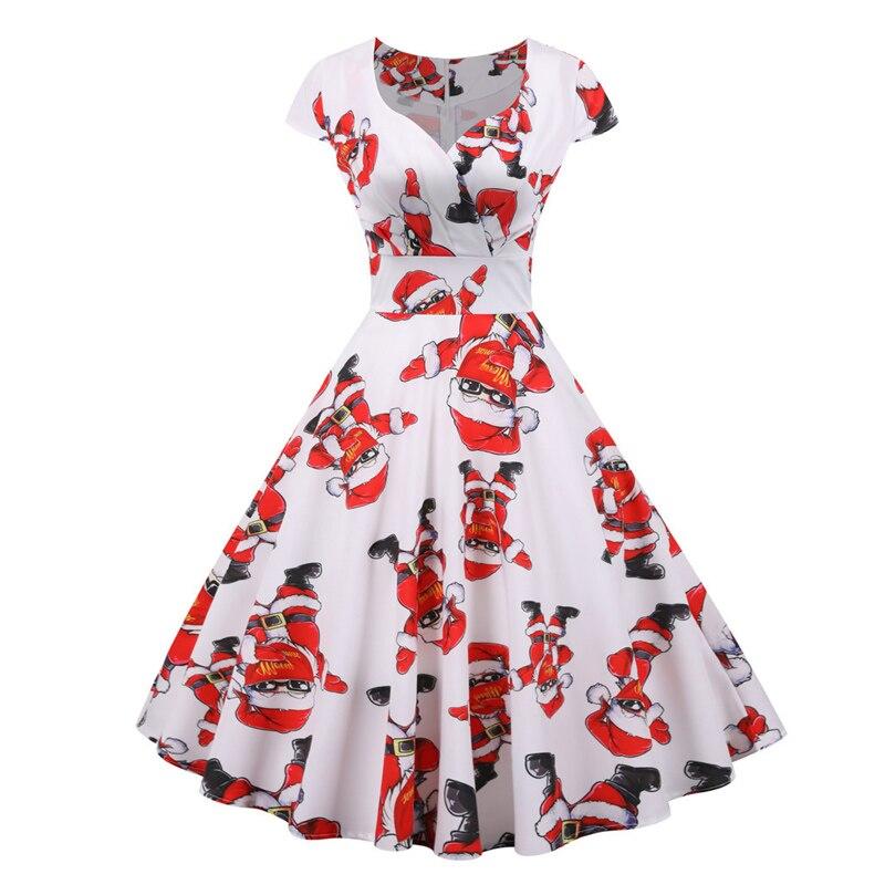 50er Jahre Weihnachtskleid