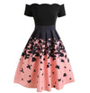 Schmetterling Vintage Kleid
