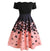 Schmetterling Vintage Kleid