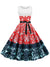 Rotes Vintage-Kleid
