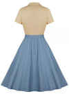 50er Jahre Vintage Pin-up-Kleid