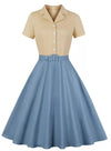 50er Jahre Vintage Pin-up-Kleid