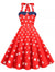 USA Heart Pin Up Vintage Kleid