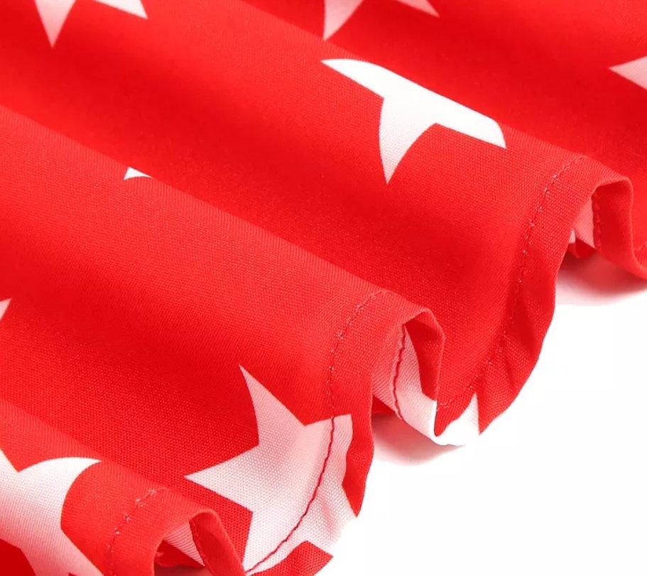 USA Heart Pin Up Vintage Kleid