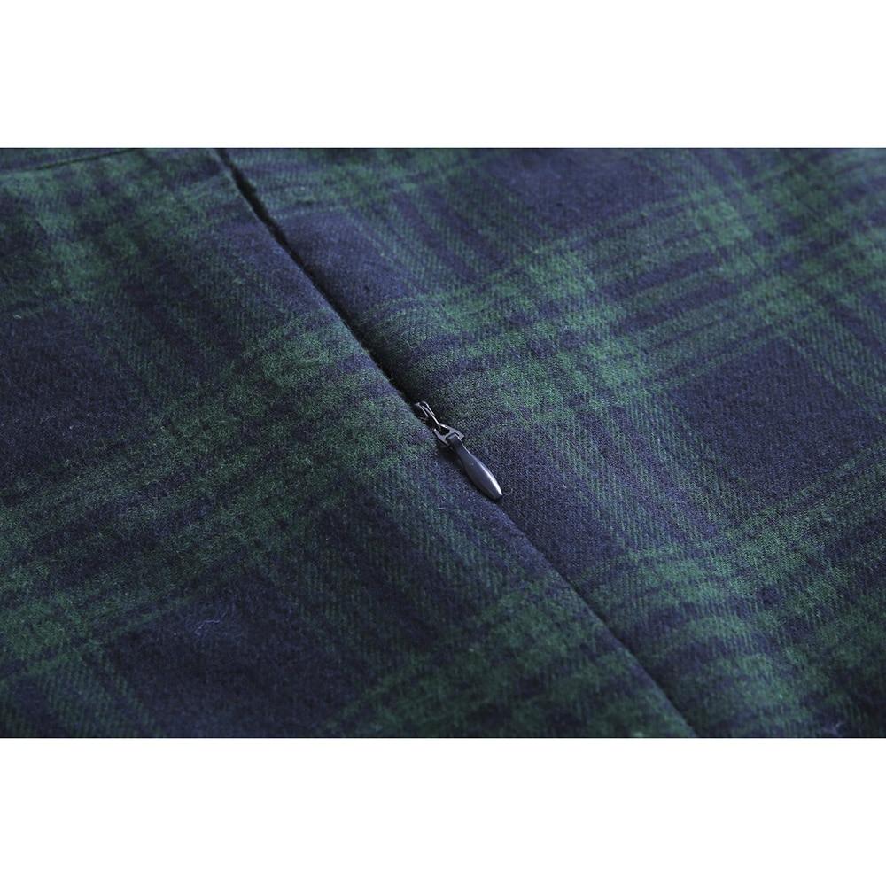 Vintage-Kleid mit Pin-Up-Business-Kragen