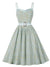 Vintage-Pin-Up-Kleid mit Blumendruck