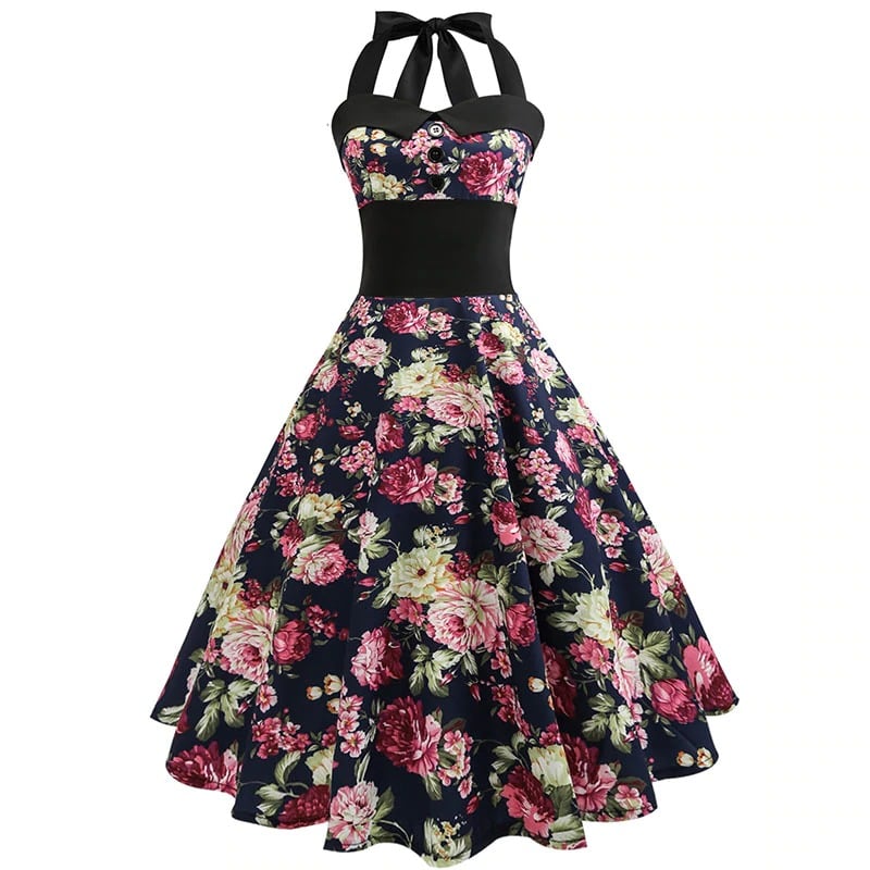 Kitschiges Vintage Pin-Up Kleid