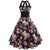 Kitschiges Vintage Pin-Up Kleid