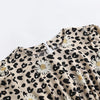 Vintage Leoparden-Pin-Up-Kleid