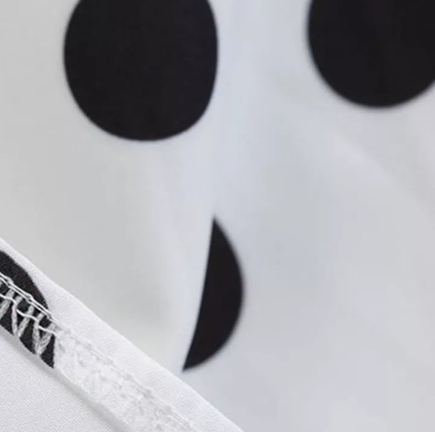 Vintage Kleid Pin Up Schwarze Punkte