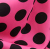 Pin-Up Vintage-Kleid mit rosa Punkten