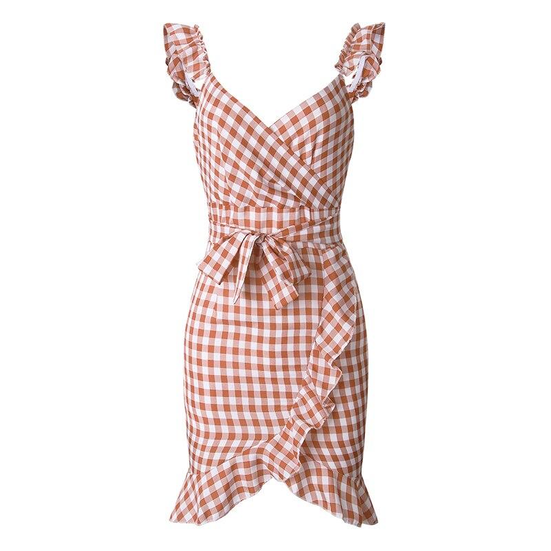 Rosa Strand-Vintage-Kleid