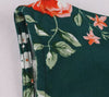 Geblümtes, plissiertes Vintage-Kleid