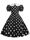 Vintage Polka-Kleid
