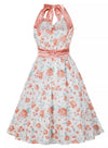 Vintage Rosa Hochzeitskleid