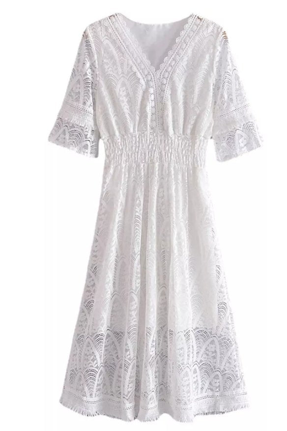 Vintage-Kleid für eine Hochzeit