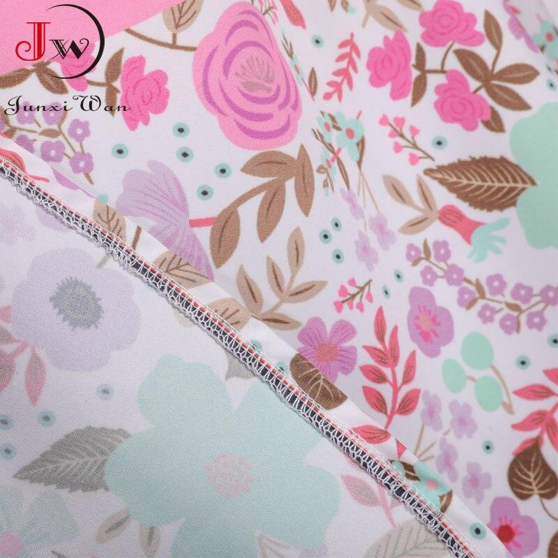 Vintage Prinzessin Rosa Blumen Kleid