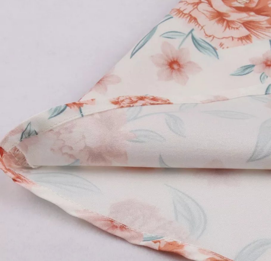 Rosa Vintage-Empfangskleid