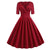 Vintage 50er Jahre Rockabilly Kleid Carmine