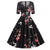 Vintage 50er Jahre Rockabilly Kleid Vögel