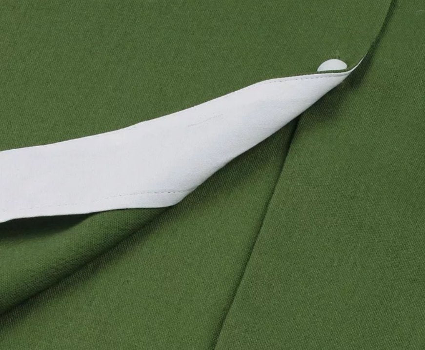 Vintage 50er Jahre Rockabilly Kleid Grün