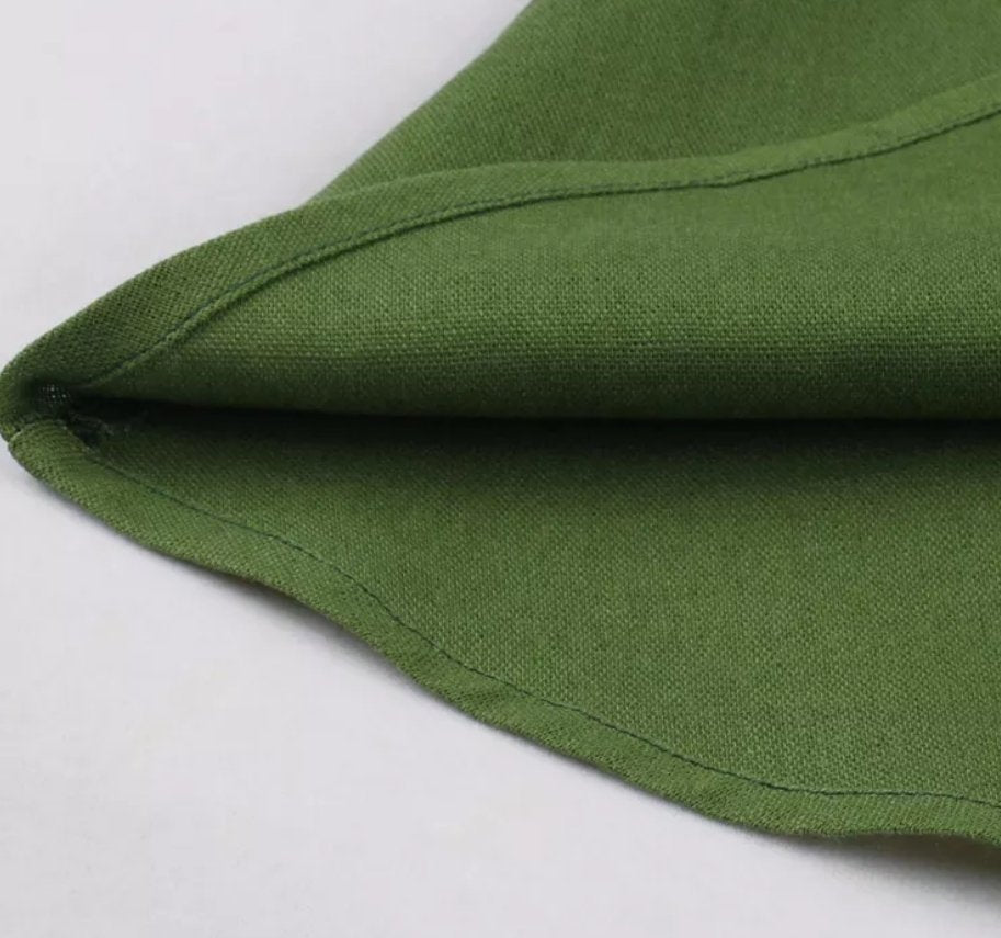 Vintage 50er Jahre Rockabilly Kleid Grün