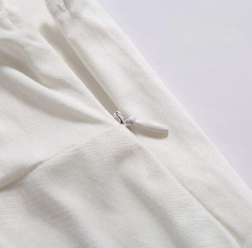 Weißes Spitzen-Rockabilly-Vintage-Kleid