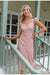 Polka Dot Rosa Vintage Kleid