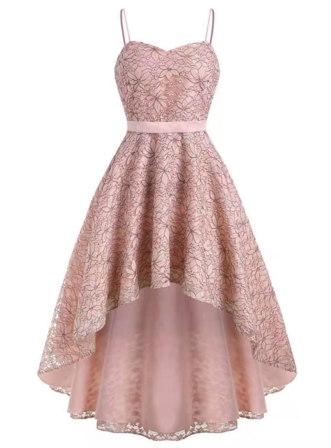 Vintage Kleid mit Rosenstickerei