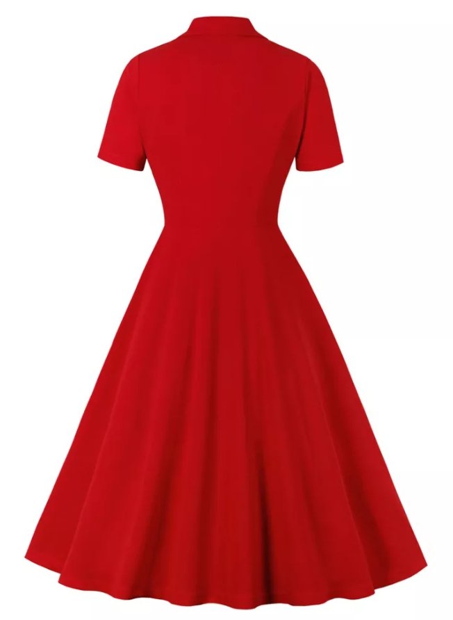 Liberty Rotes Vintage Kleid