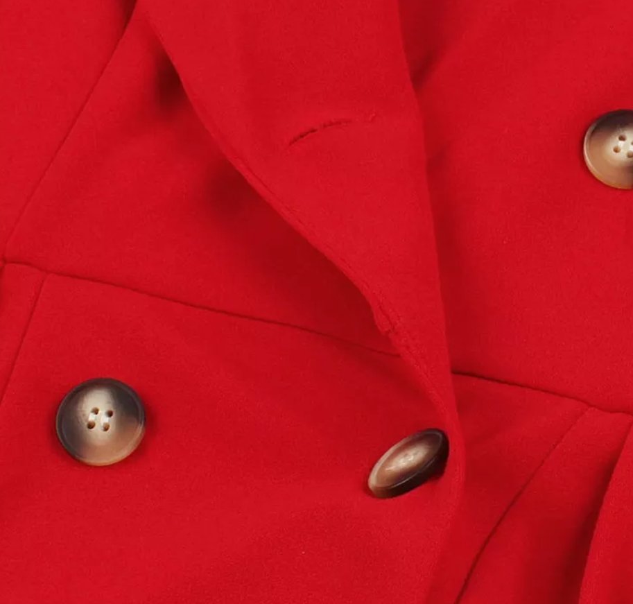 Liberty Rotes Vintage Kleid