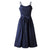 Vintage Sixties Kleid Blau