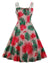 Federschwingendes Vintage-Kleid