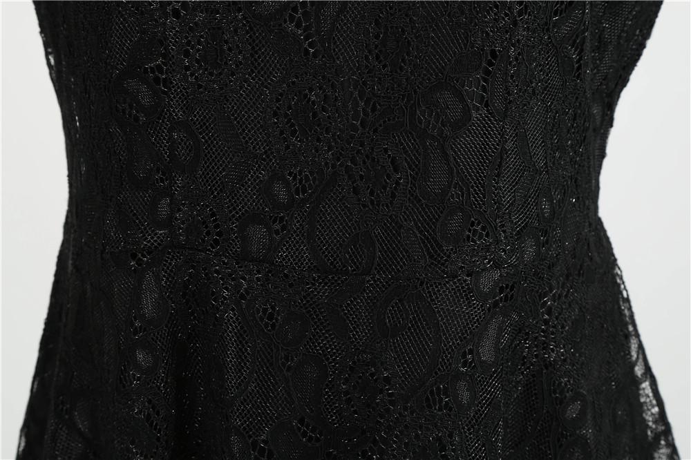 Vintage Trapezkleid Schwarz