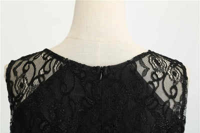 Vintage Trapezkleid Schwarz