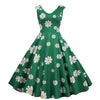 Vintage Grünes 50er Jahre Kleid